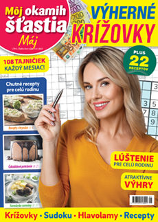 Môj okamih štastia - Krížovky - titulka č. 5/2025