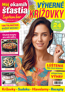 Môj okamih štastia - Krížovky - titulka č. 9/2025