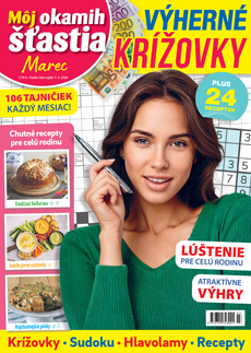 Môj okamih štastia - Krížovky - titulka č. 3/2026